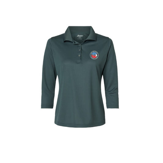 Women's Lady Palm Three-Quarter Sleeve Polo