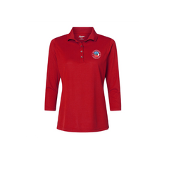 Women's Lady Palm Three-Quarter Sleeve Polo