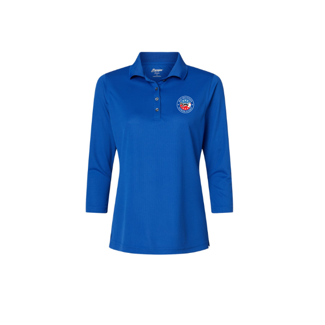 Women's Lady Palm Three-Quarter Sleeve Polo
