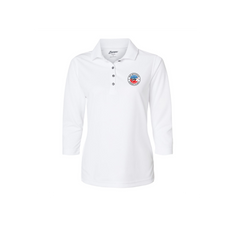 Women's Lady Palm Three-Quarter Sleeve Polo