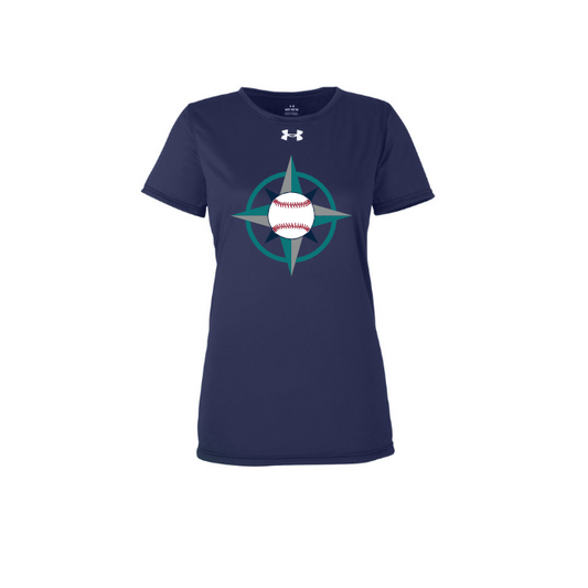 Under Armour Ladies' Team Tech T-Shirt Design Without Text