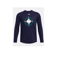 Under Armour Youth Tech Team Long-Sleeve T-Shirt Design Without Text