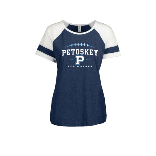 Ladies Jersey Colorblock Tee