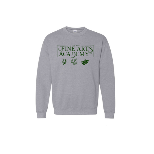 *FINE ARTS ACADEMY DESIGN* Heavy Blend™ Crewneck Sweatshirt