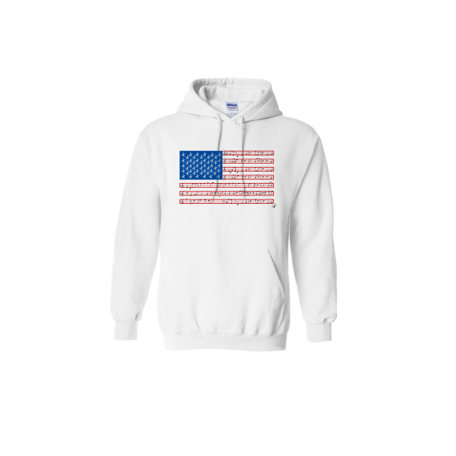 Heavy Blend Hooded Sweatshirt *Flag Design*