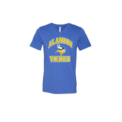 Unisex Heather CVC V-Neck Tee