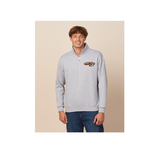 Relaxed Half Zip