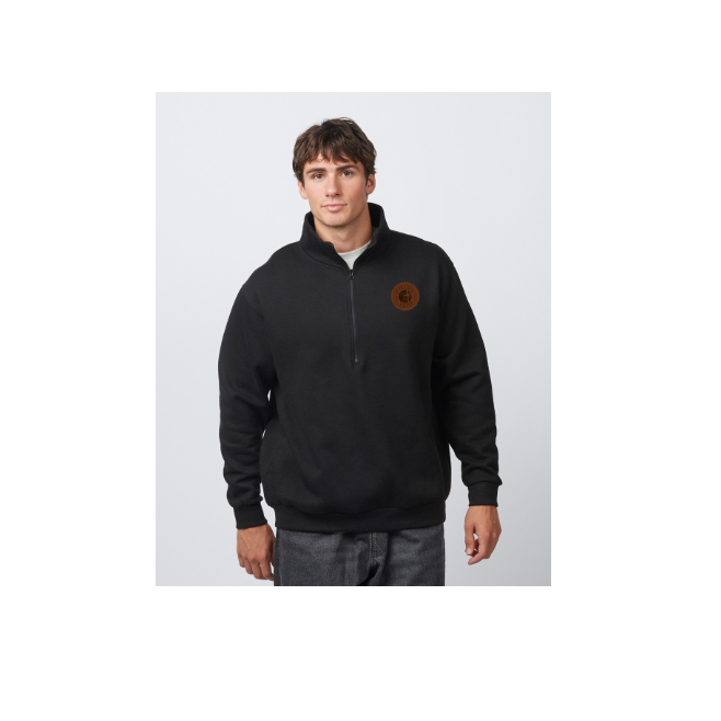 Relaxed Half Zip