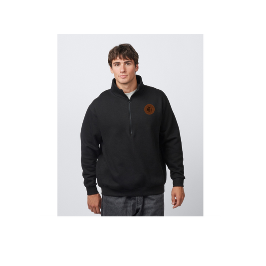Relaxed Half Zip