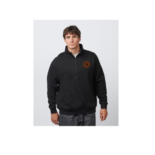 Relaxed Half Zip