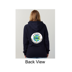 Ladies Classic Fleece Funnel Neck Pullover Hood