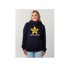 Ladies Classic Fleece Funnel Neck Pullover Hood