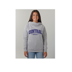 Ladies Classic Fleece Funnel Neck Pullover Hood