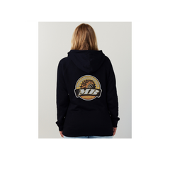Ladies Classic Fleece Funnel Neck Pullover Hood