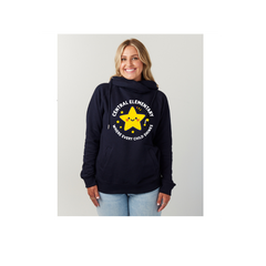 Ladies Classic Fleece Funnel Neck Pullover Hood