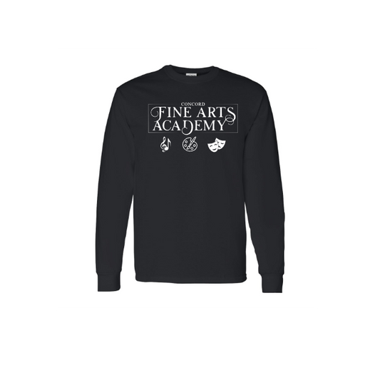 *FINE ARTS ACADEMY DESIGN* Heavy Cotton™ Long Sleeve T-Shirt