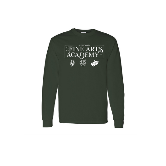 *FINE ARTS ACADEMY DESIGN* Heavy Cotton™ Long Sleeve T-Shirt