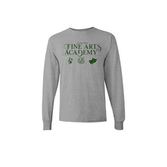*FINE ARTS ACADEMY DESIGN* Heavy Cotton™ Long Sleeve T-Shirt