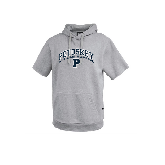 Fleece Short Sleeve Hoodie