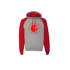 Unisex Nublend® Colorblocked Raglan Hooded Sweatshirt