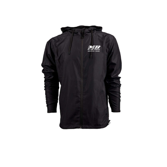 Burnside® Water Resistant Hooded Windbreaker