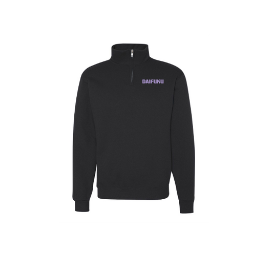 Nublend® Cadet Collar Quarter-Zip Sweatshirt