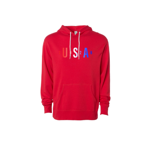 Unisex Lightweight Hooded Sweatshirt