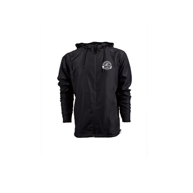 Burnside® Water Resistant Hooded Windbreaker