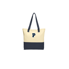 Port Authority® Colorblock Cotton Tote