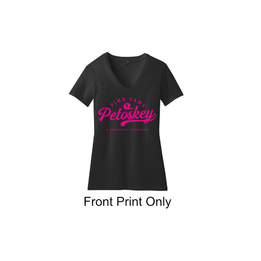District® Women’s Perfect Blend® CVC V-Neck Tee