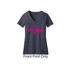District® Women’s Perfect Blend® CVC V-Neck Tee