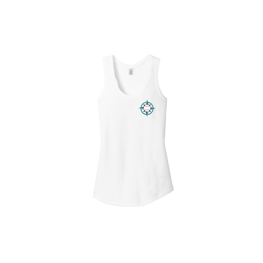 District ® Women’s Perfect Tri ® Racerback Tank Design Without Text
