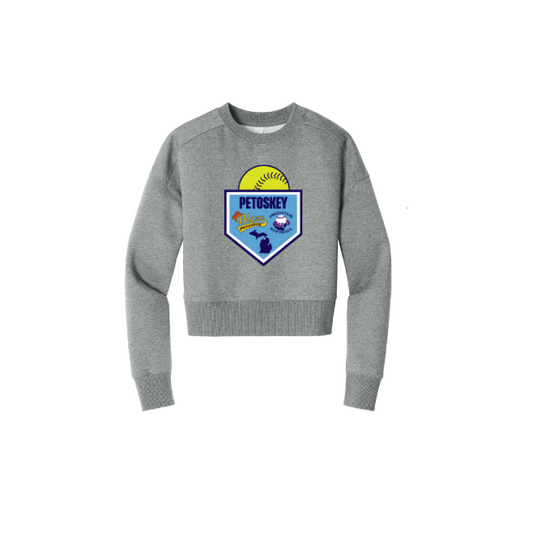 District® Women’s Perfect Weight® Fleece Cropped Crew