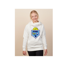 Ladies Classic Fleece Funnel Neck Pullover Hood