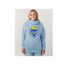 Ladies Classic Fleece Funnel Neck Pullover Hood