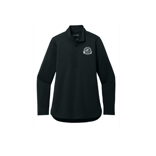 Port Authority® Ladies C-FREE® Double Knit 1/4-Zip