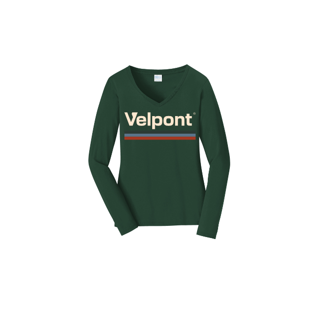 Port & Co® Women's Long Sleeve Fan Favorite® V-Neck Tee