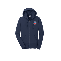 Port & Co™ Women's Core Fleece Full-Zip Hooded Sweatshirt