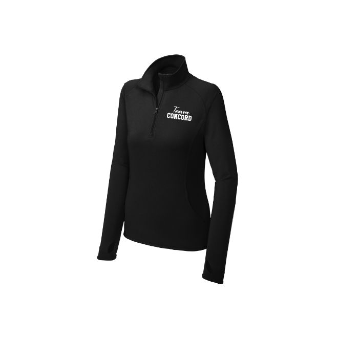 Sport-Tek® Women's Sport-Wick® Stretch 1/4-Zip Pullover