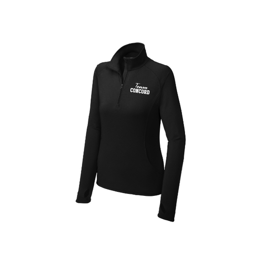 Sport-Tek® Women's Sport-Wick® Stretch 1/4-Zip Pullover