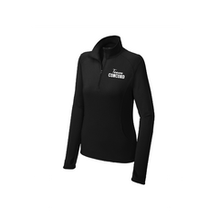 Sport-Tek® Women's Sport-Wick® Stretch 1/4-Zip Pullover