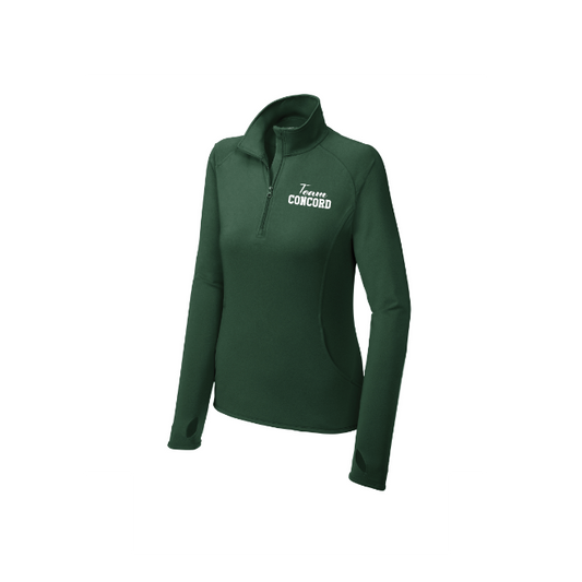 Sport-Tek® Women's Sport-Wick® Stretch 1/4-Zip Pullover