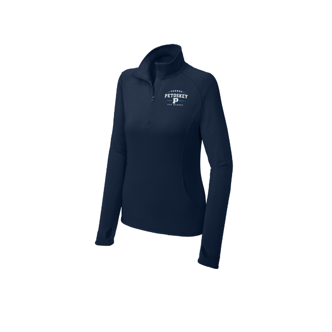 Sport-Tek® Women's Sport-Wick® Stretch 1/4-Zip Pullover