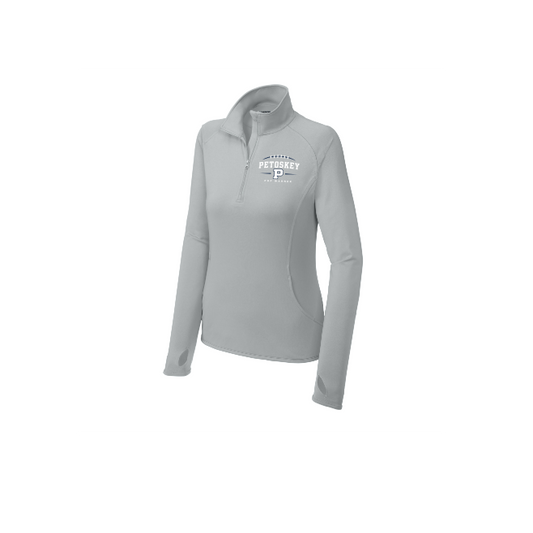 Sport-Tek® Women's Sport-Wick® Stretch 1/4-Zip Pullover