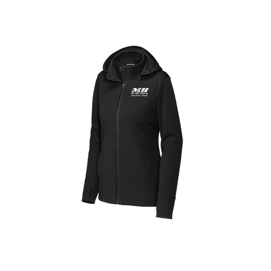 Sport-Tek® Ladies Hooded Soft Shell Jacket