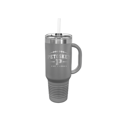 40 oz. Travel Mug with Straw