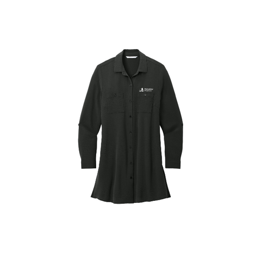Port Authority® Women's Textured Crepe Long Tunic