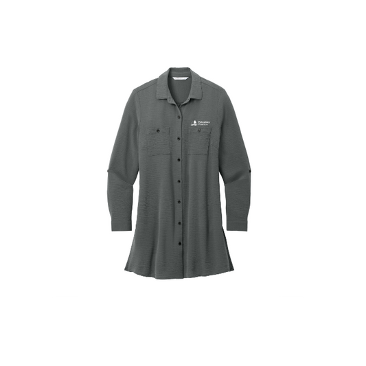 Port Authority® Women's Textured Crepe Long Tunic