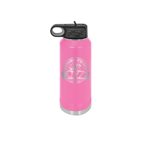 32oz Strawberry Themed Water Bottle – Triple Insulated Tumbler With Straw, Leak-Proof Lid, Cute Gift
