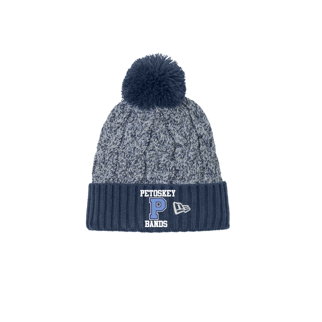 New Era® Marled Knit Pom Beanie